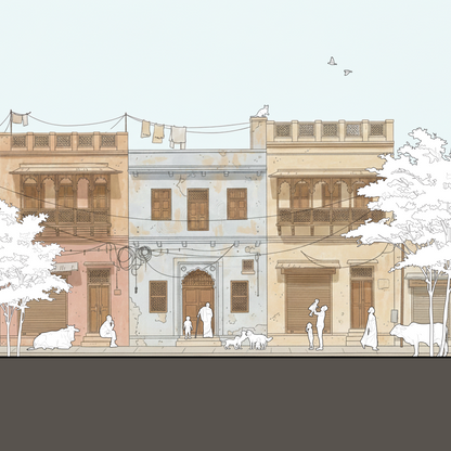 Indian-People-Elevation-Vector-PNG-Cutouts-Architectural-Drawing