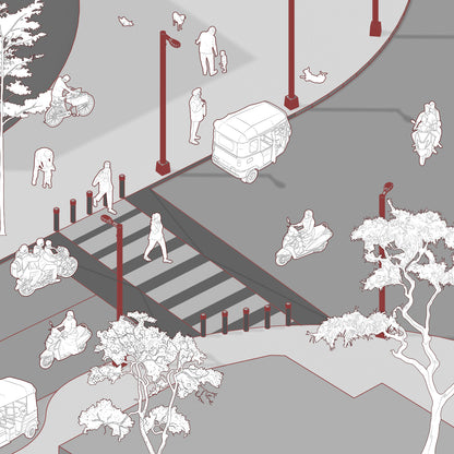 Indian-Vehicles-people-Cutouts–Scooters-Rickshaws-Cars-Isometric-Top-View-Vector-PNG-Architecture