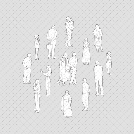 Indian-Visitors-Vector-PNG-Cutouts-Museums-Exhibition-Spaces 